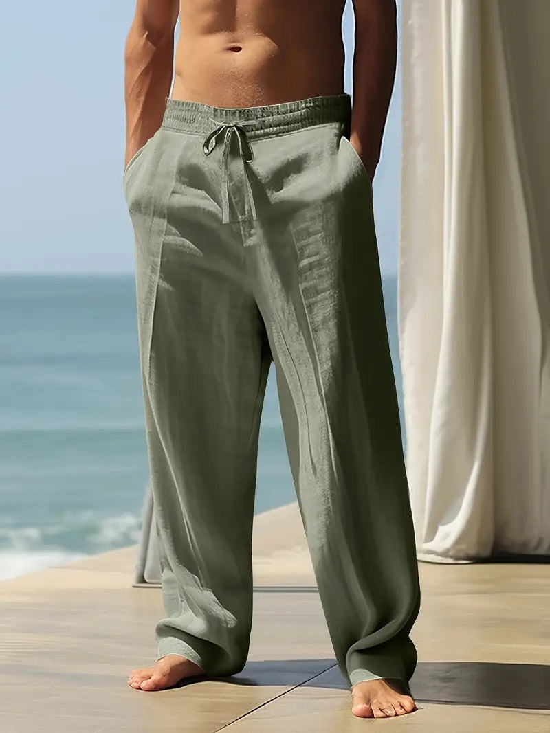 Babaev - Elegante Pantalone In Lino