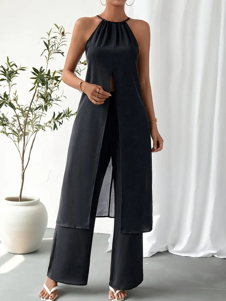 Eirini - Elegante Set Due Pezzi Senza Maniche