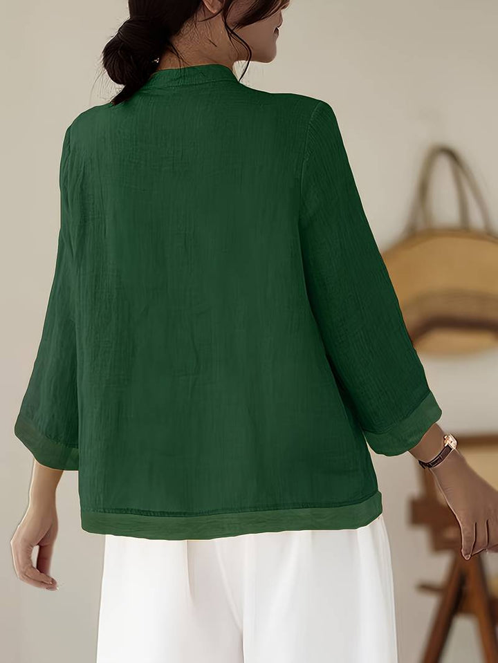 Sigal - Camicia Vintage Dalla Vestibilità Ampia Con progettazione Patchwork