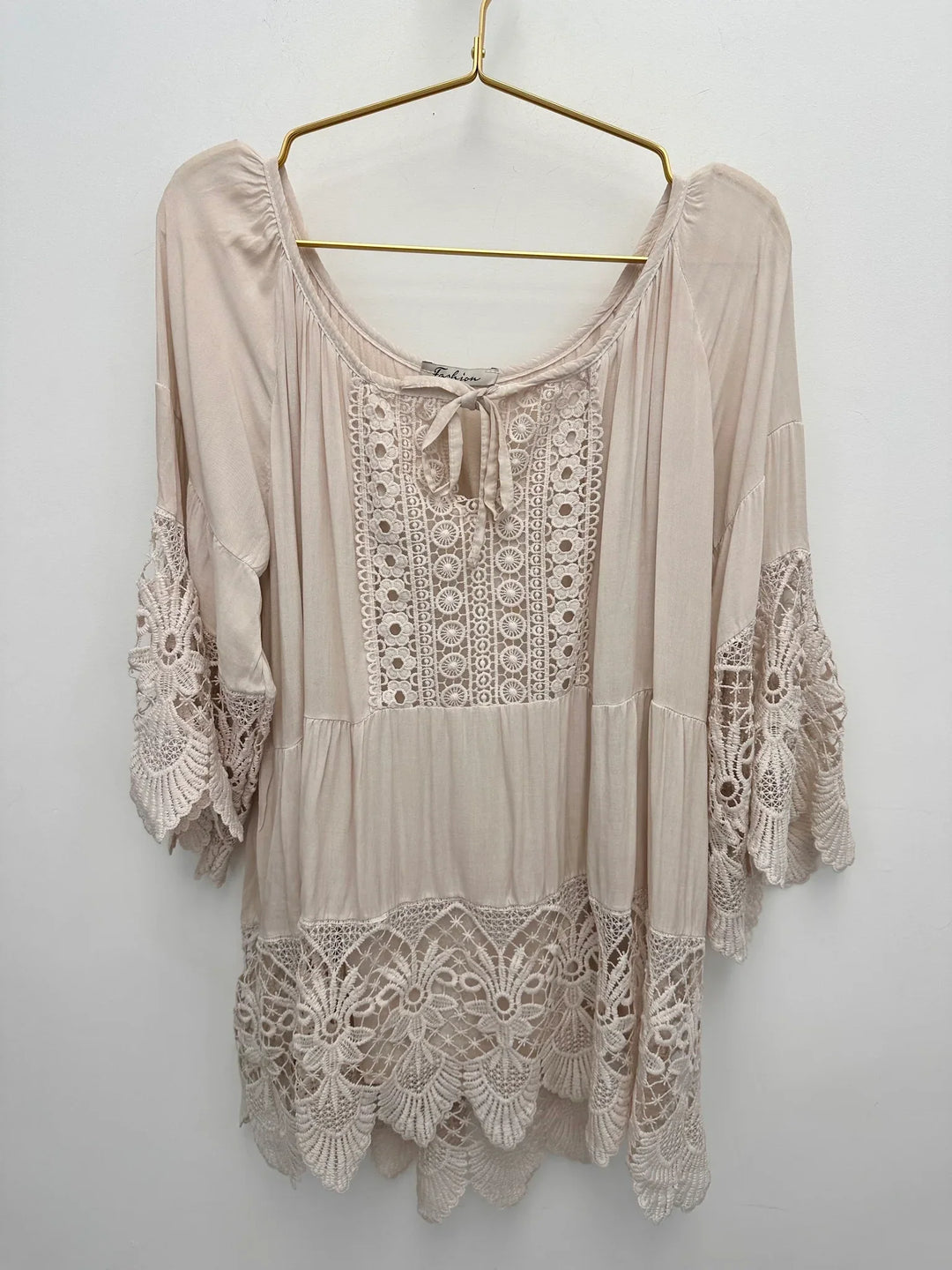 Lurdes - Camicia Elegante Con Scollo Rotondo