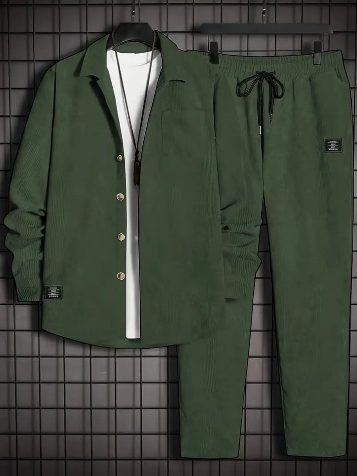 Podolak - Camicia Autunnale e Invernale a Maniche Lunghe Con Pantaloni Larghi