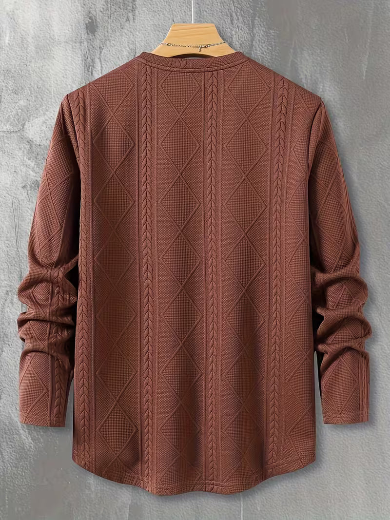 Pauleta - Felpa Casual a Maniche Lunghe Con Collo Rotondo