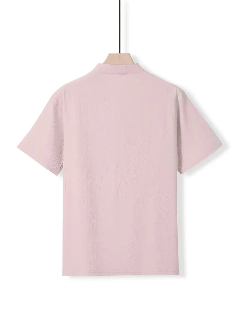 Vaughn - Elegante Camicia A Maniche Corte
