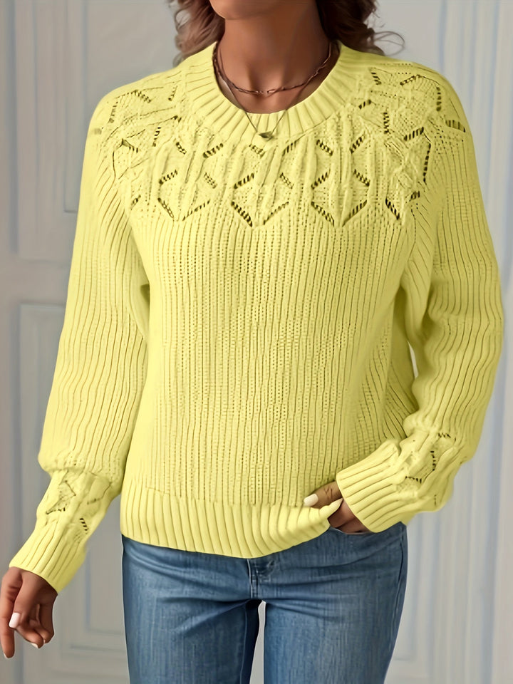 Nasia - Elegante Maglione A maniche lunghe