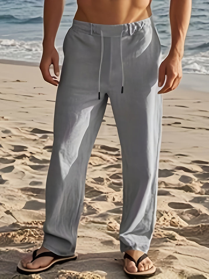 Erikas - Comodi Pantaloni Di Lino