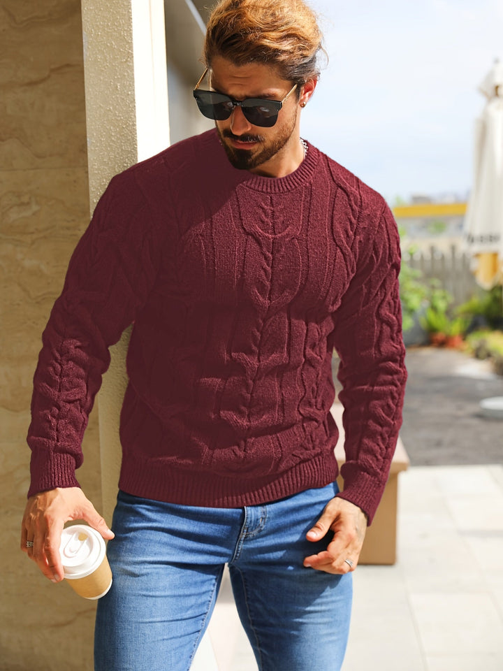 Bavon - Maglione Casual a Righe
