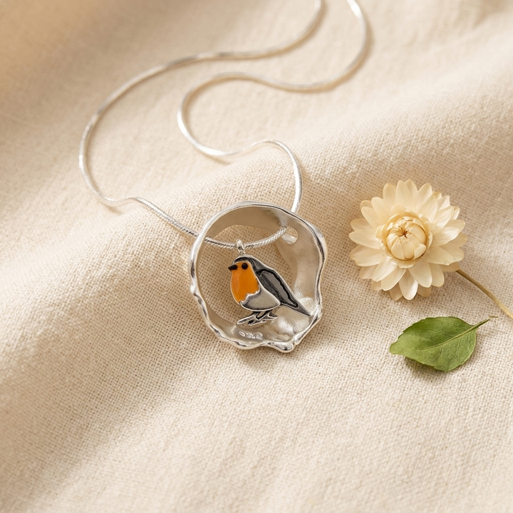 Lien -  Collana Con Ciondolo Robin