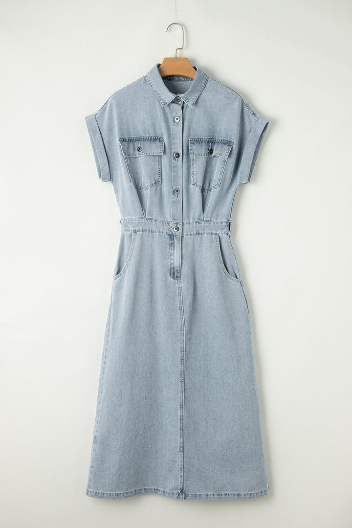 Brygida - Elegante Abito in Denim