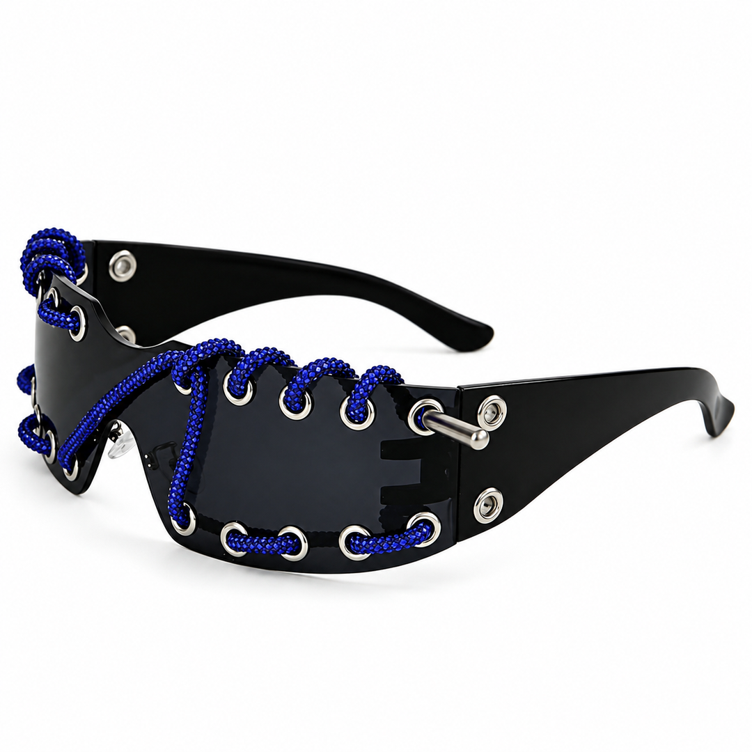 ChainShade - Occhiali Da Sole Alla Moda Con Lenti Borchiate