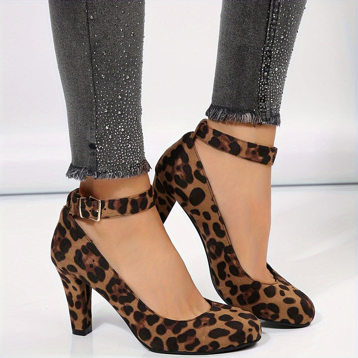 Loreena - Décolleté Con Cinturino Alla Caviglia e Tacco Largo