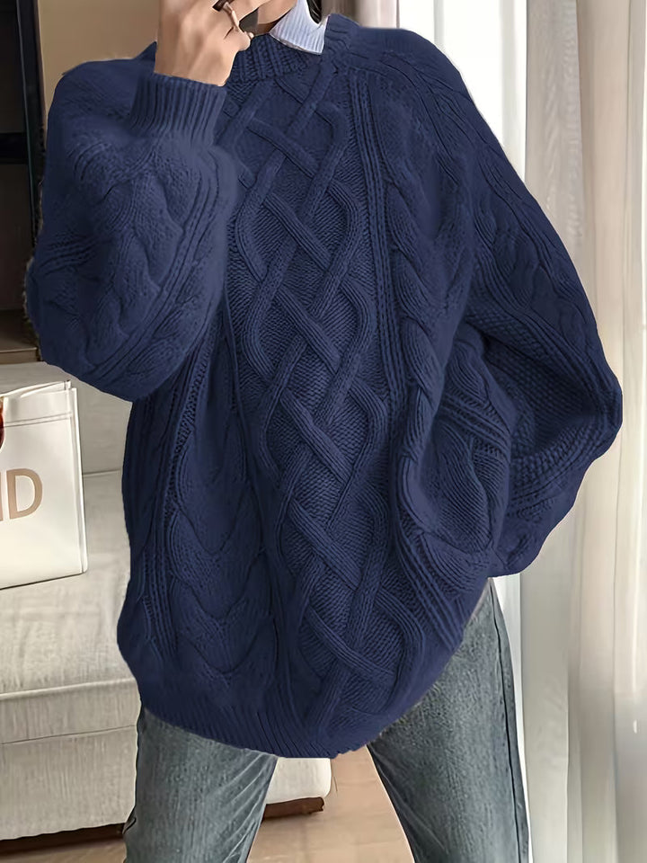 Elayra - Maglione Casual Dalla Vestibilità Ampia