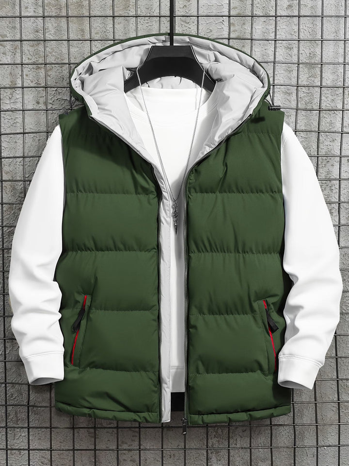 Eliott - Gilet Senza Maniche Con Tasche Con Cerniera