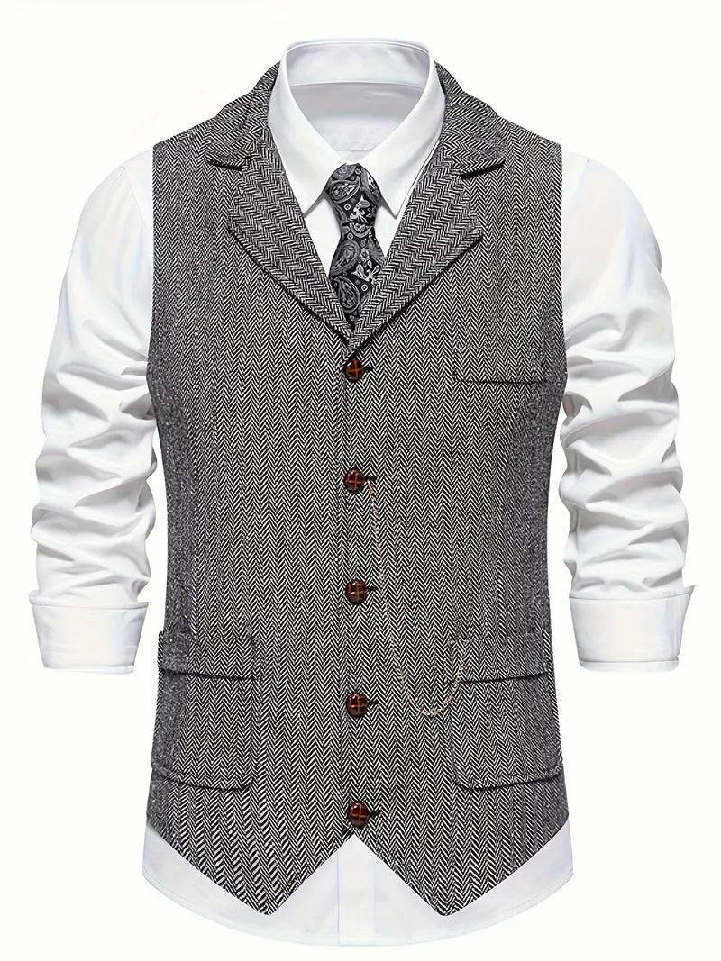 Ferry - Gilet Con Revers Singolo