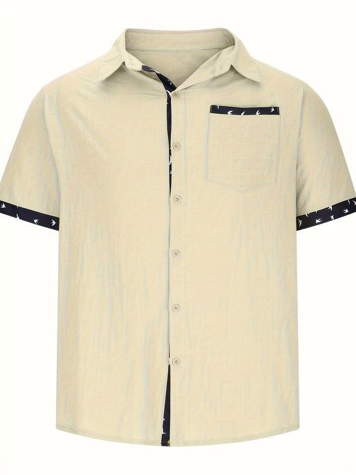 Julio - Camicia Elegante A Maniche Corte