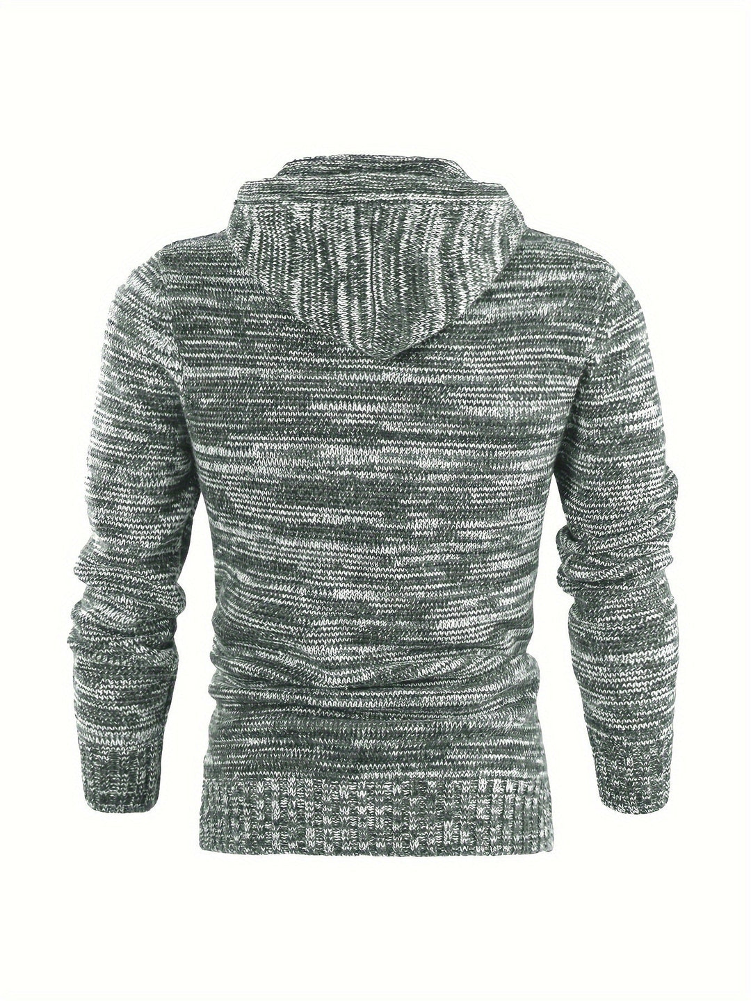 Damiaan - Felpa Con Cappuccio Casual a Maniche Lunghe In Maglia