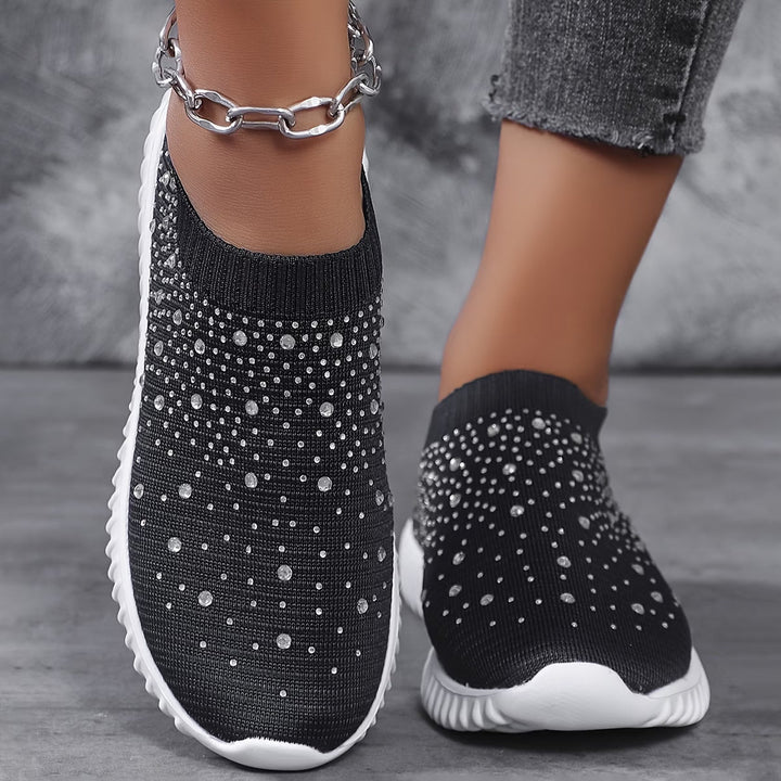 Elizaa - Comoda Sneaker Con Strass