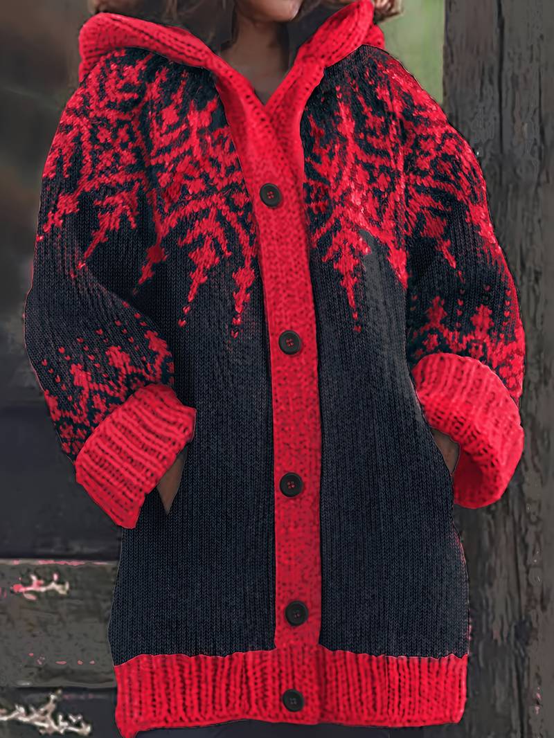Hadassah - Elegante Cappotto Invernale Oversize in Tessuto