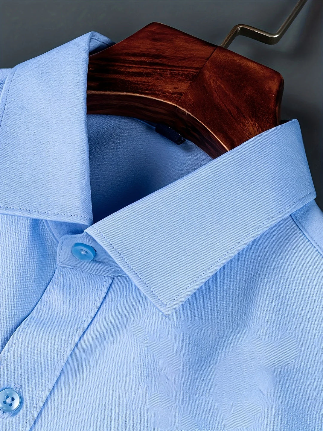 Ezra - Elegante Camicia Vestibilità Aderente Con Bottoni