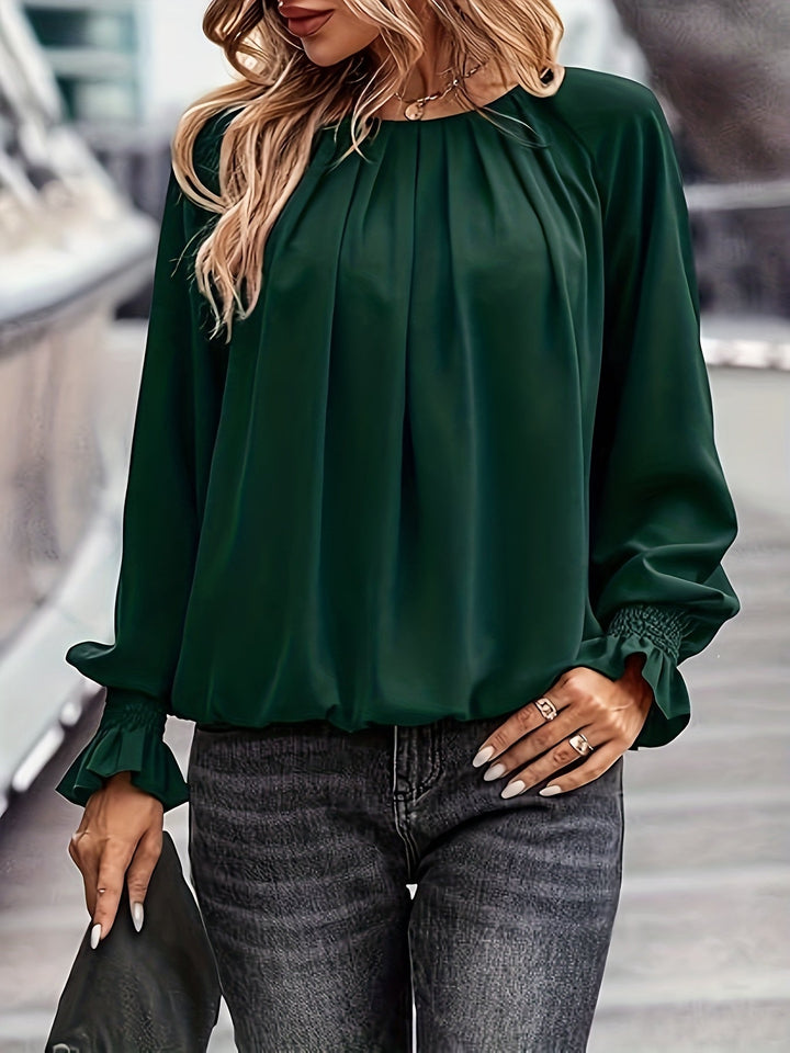 Stacy - Elegante Camicetta A Maniche Lunghe