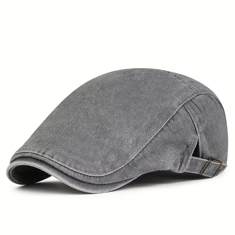 ComfyLuxe - Cappellino In Denim Con Fibbia Regolabile