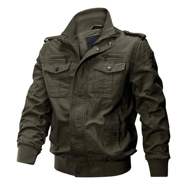 Miltin - Giacca Bomber Militare Cargo