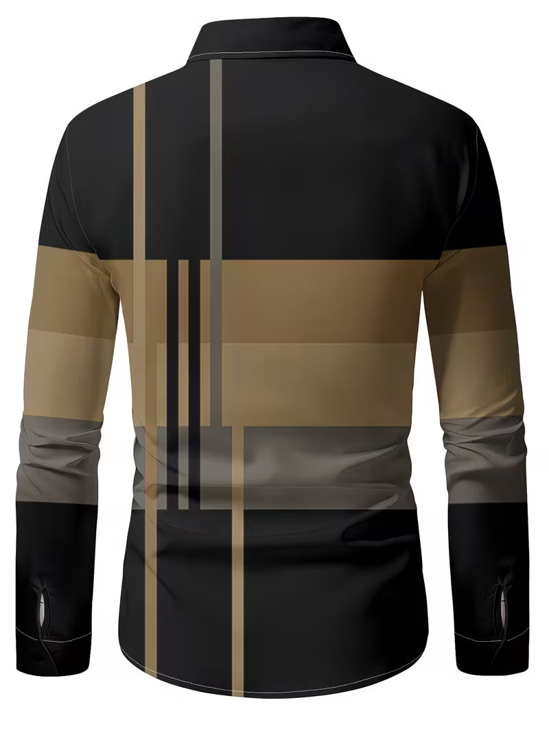Mehmed - Camicia Casual Con Bottoni