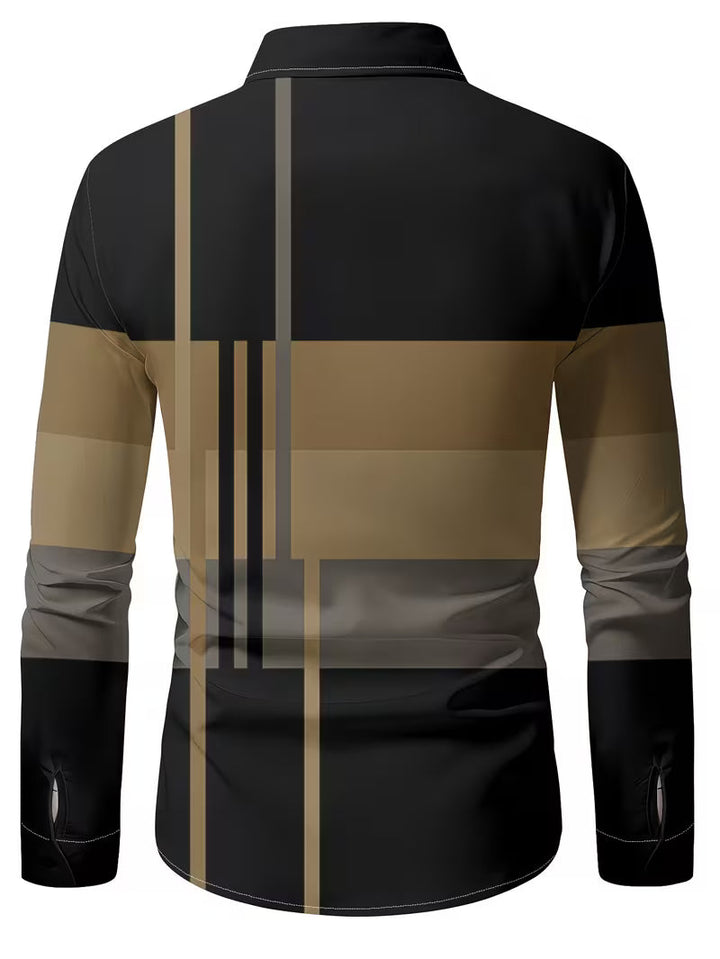 Mehmed - Camicia Casual Con Bottoni