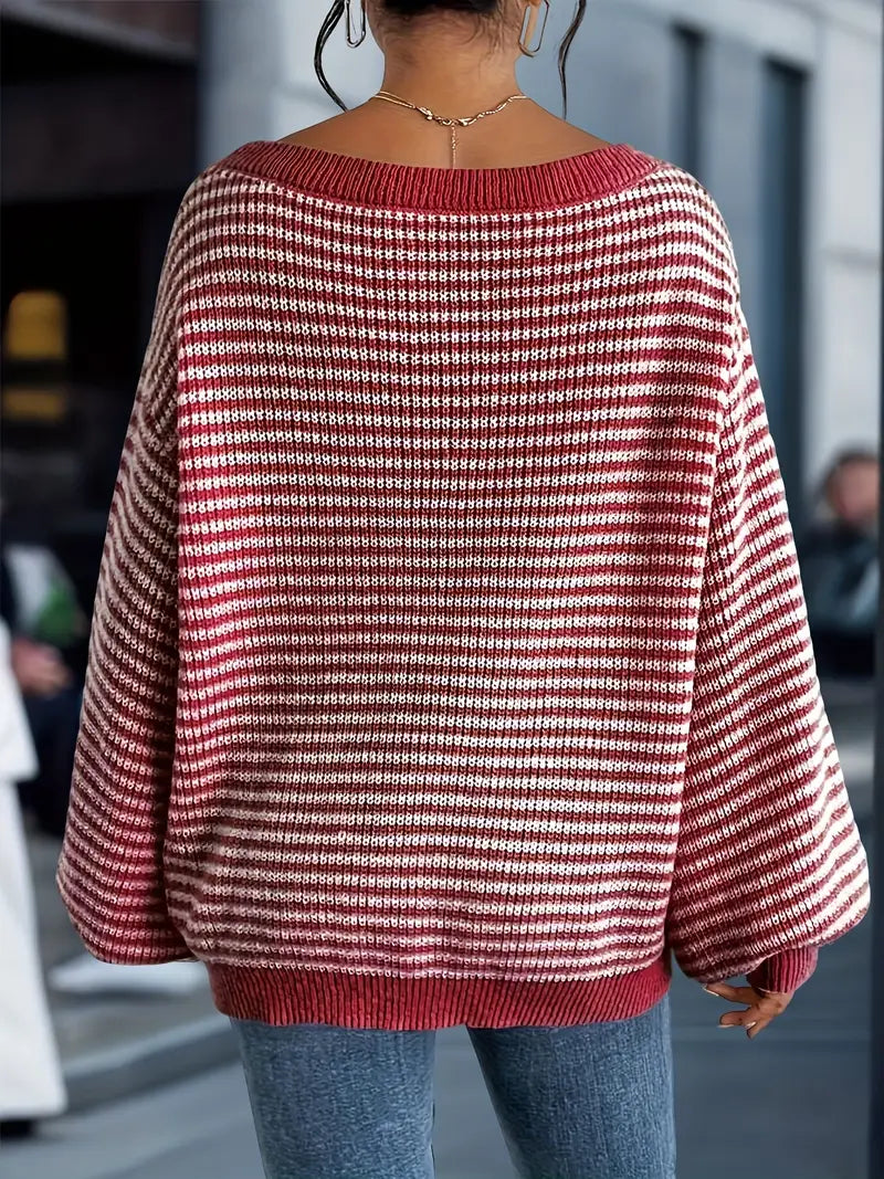 Nilufer - Maglione Informale Lavorato a Maglia Per l'inverno