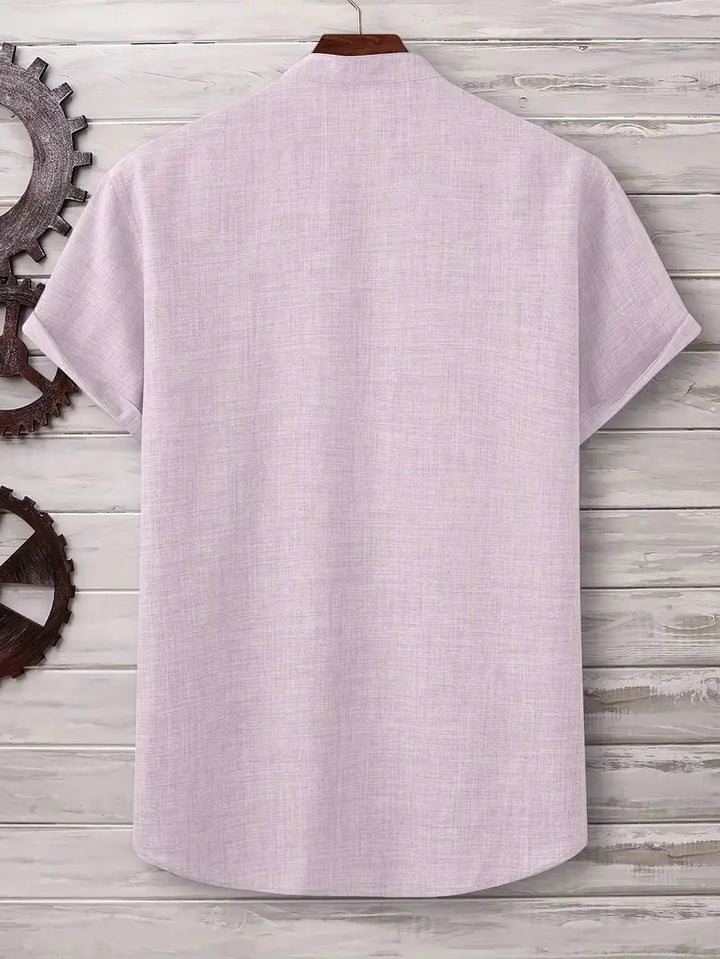 Kieth - Camicia a Maniche Corte Con Tasca Frontale