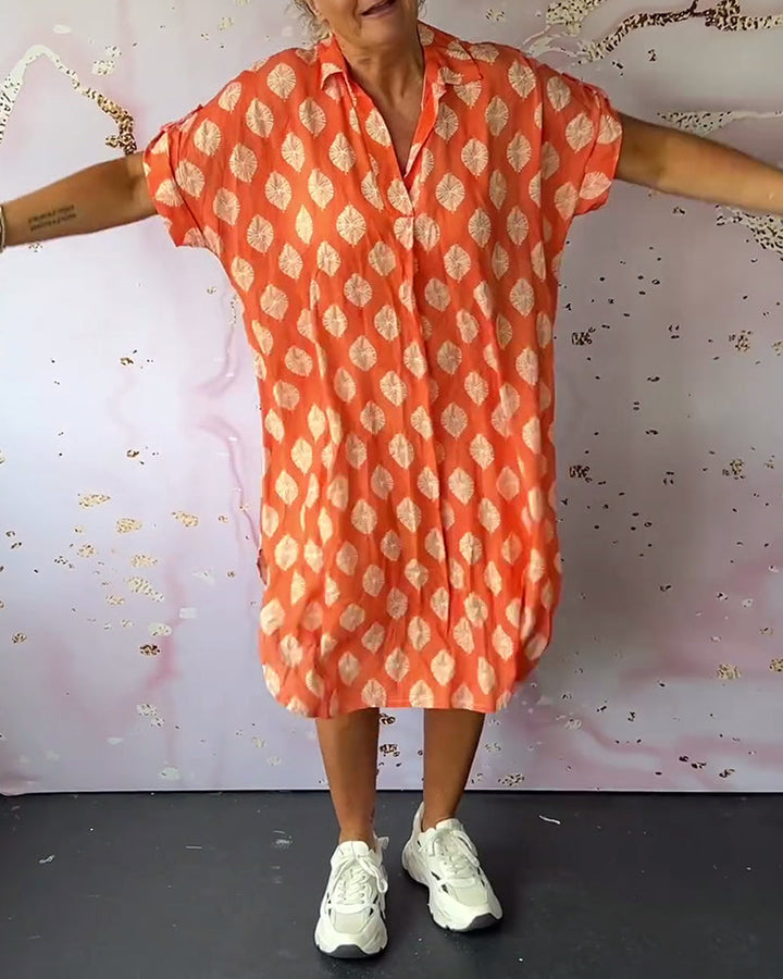 Dini - Abito Elegante Con Scollo a V