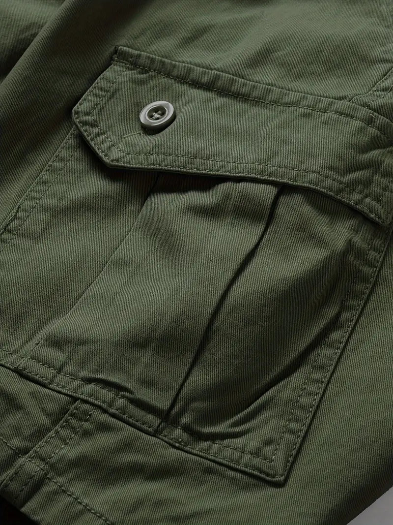 Mauro - Pantaloncini Eleganti Con Tasche Multipli