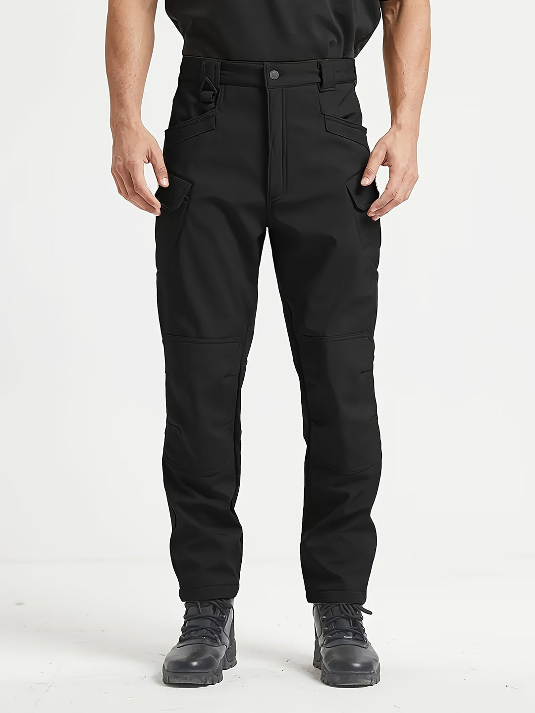 Cartrell - Pantaloni Cargo Foderati Con Tasche Multiple