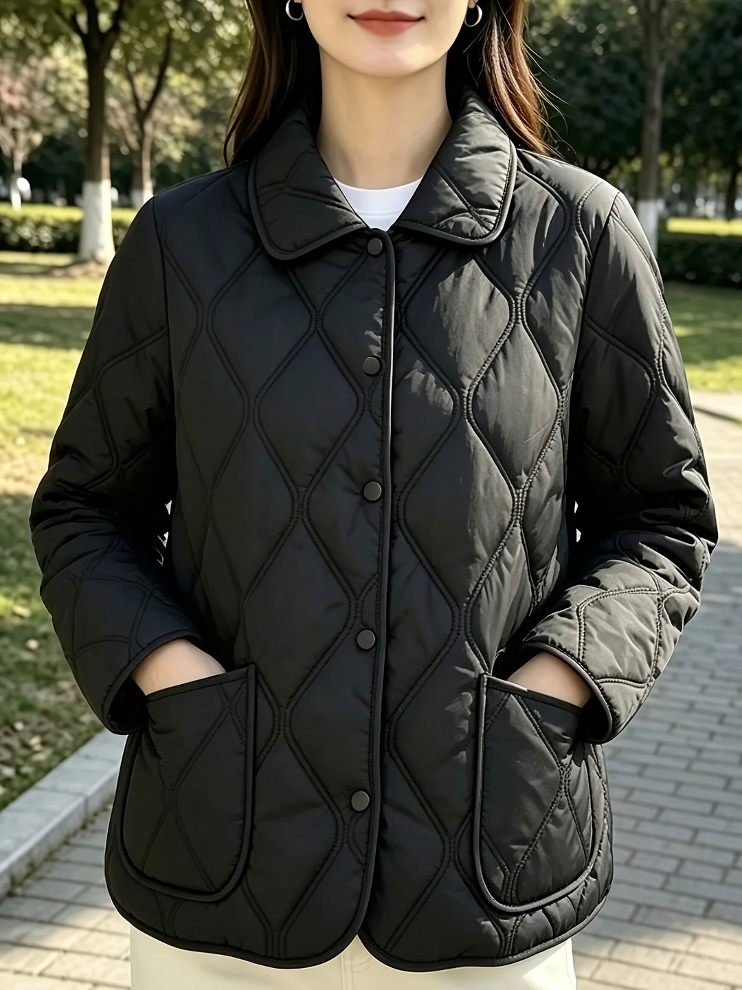 Laurelle - Giacca Imbottita Dalla Linea Morbida Elegante E Chic