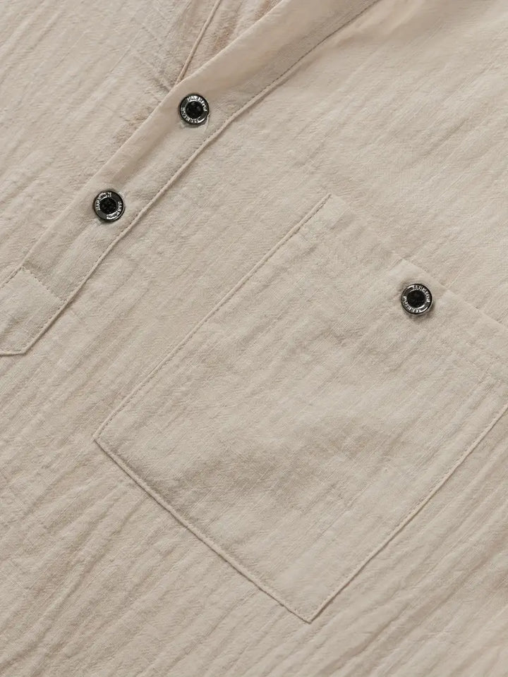 Vaughn - Elegante Camicia A Maniche Corte