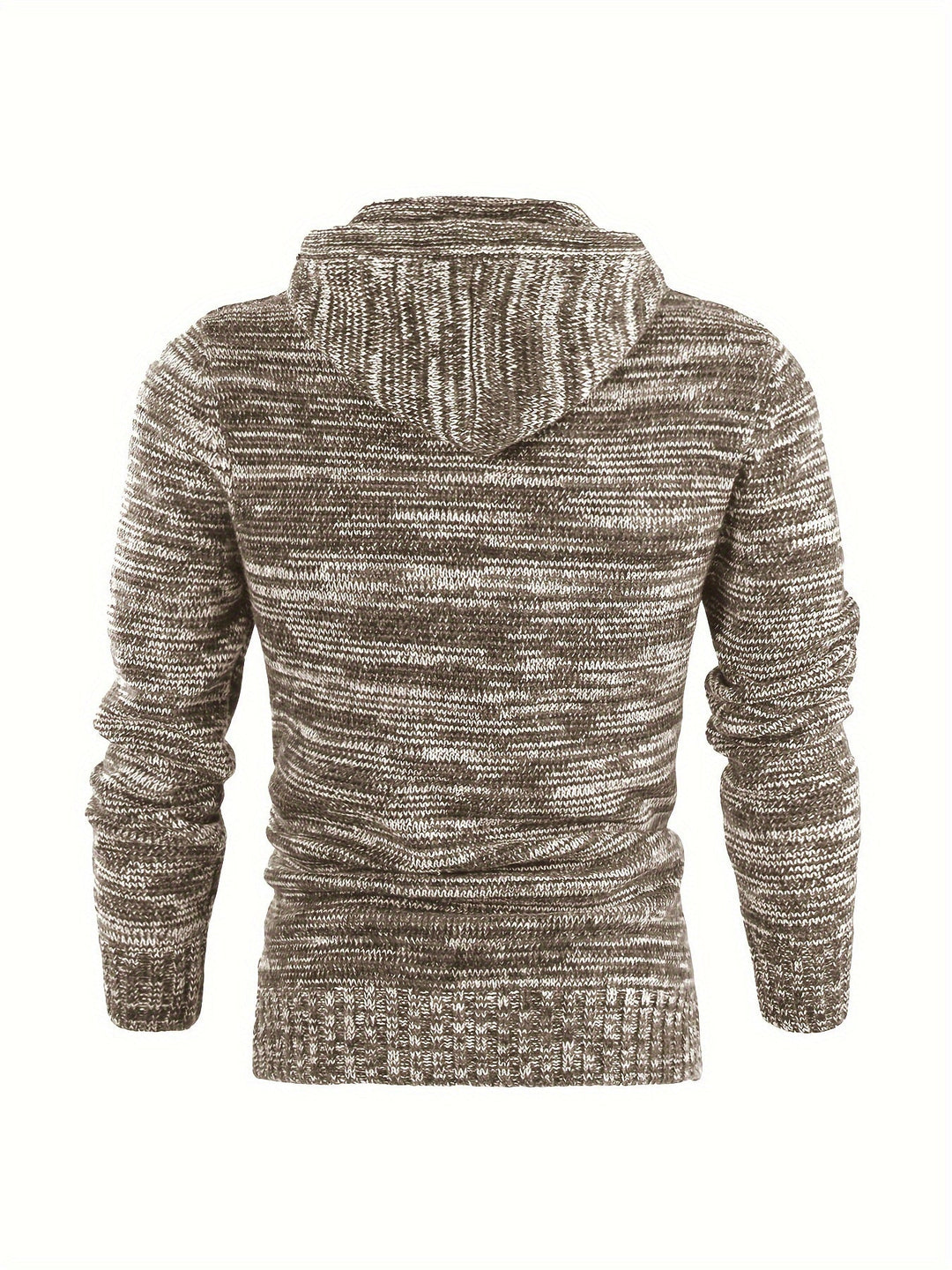 Damiaan - Felpa Con Cappuccio Casual a Maniche Lunghe In Maglia