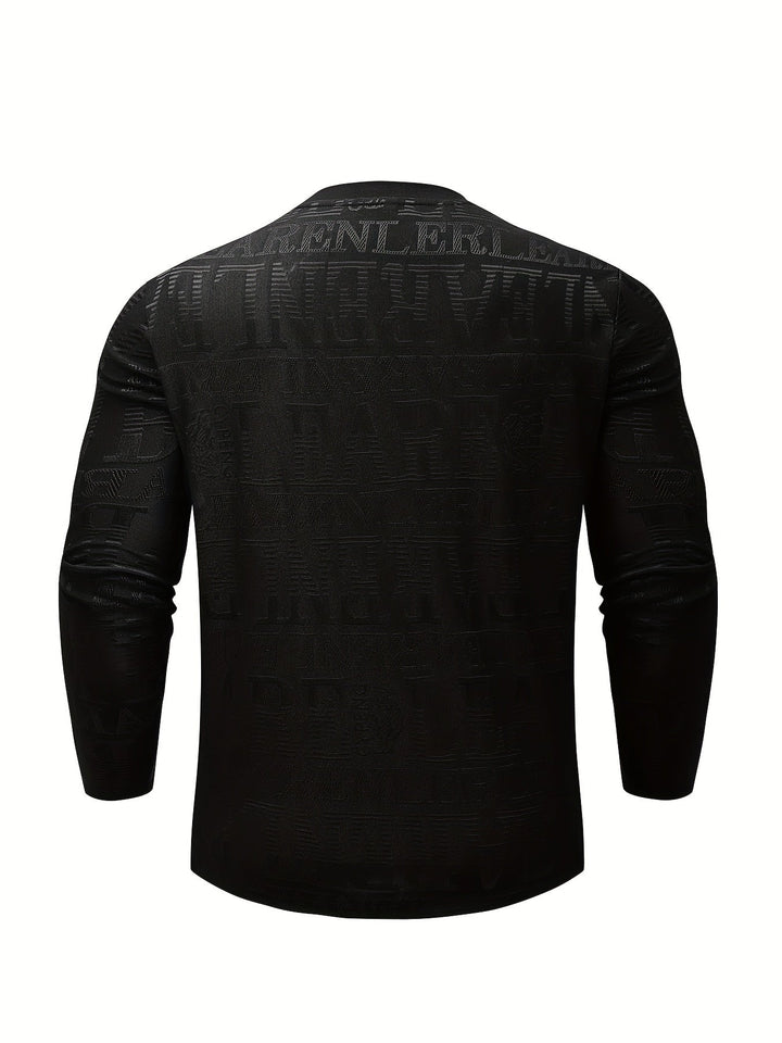 Yildiz - Camicia a Maniche Lunghe Con Disegno Geometrico