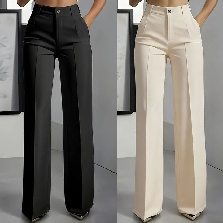 Linaya - Pantaloni Eleganti a Vita Alta