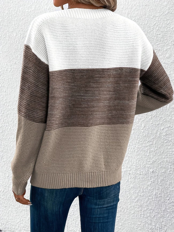 Faria - Elegante Maglione a Maniche Lunghe