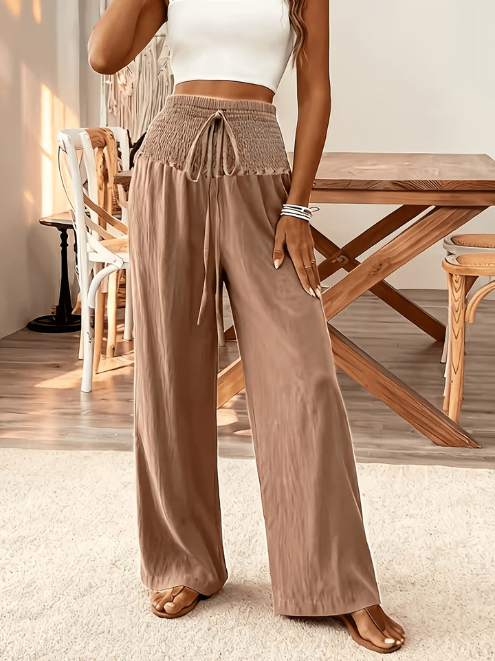 Rebeki - Pantaloni Lunghi in Cotone Traspirante