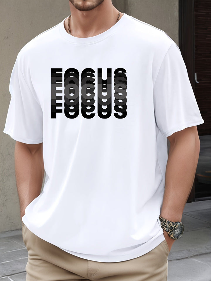Focus – T-Camicia Elegante Con Progettazione Effetto