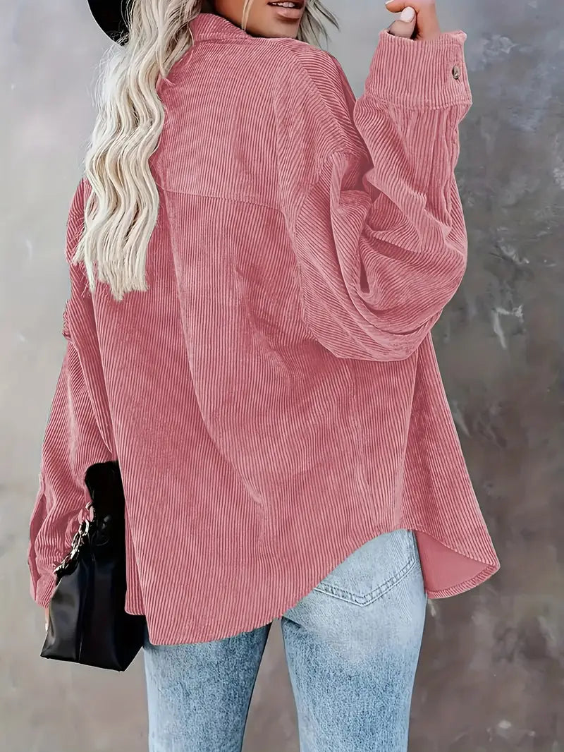 Irmela - Camicia a Maniche Lunghe Con Bottoni