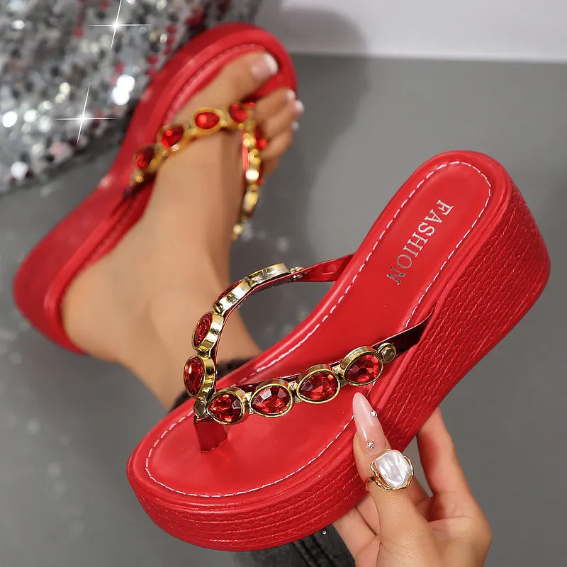 Wietske - Sandali Con Zeppa e Strass