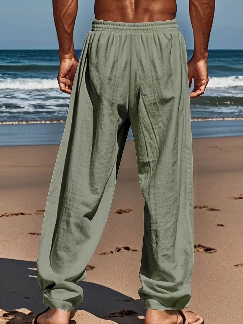 Babaev - Elegante Pantalone In Lino