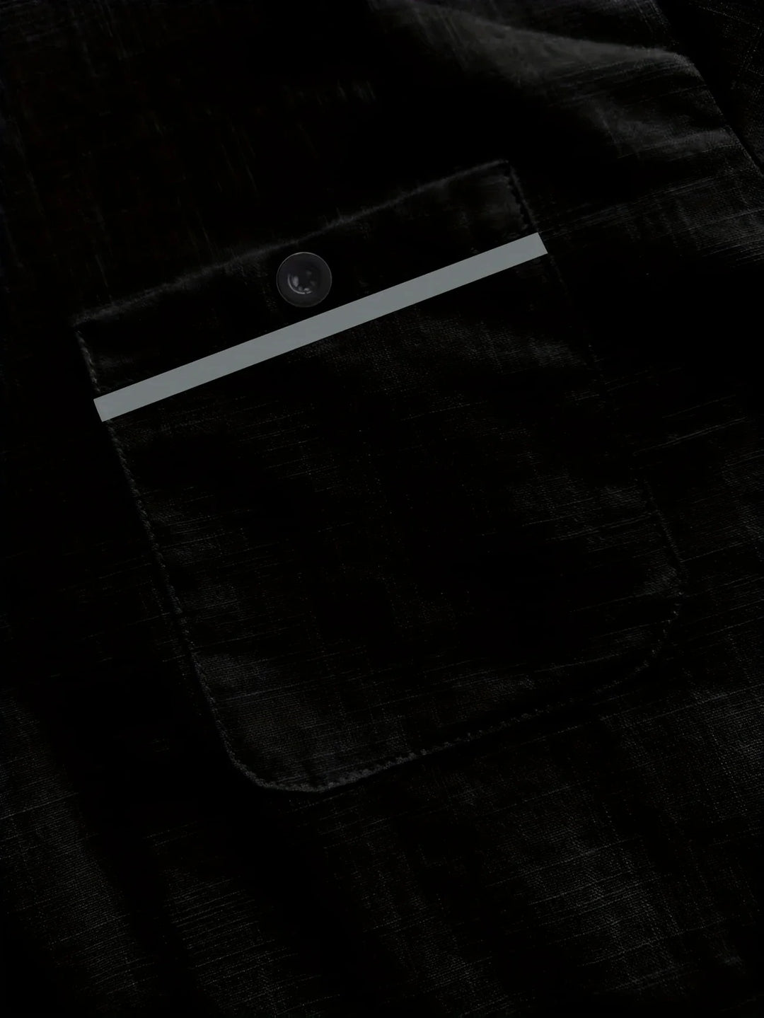 Putin - Camicia Taspirante a Maniche Corte Con Taschino