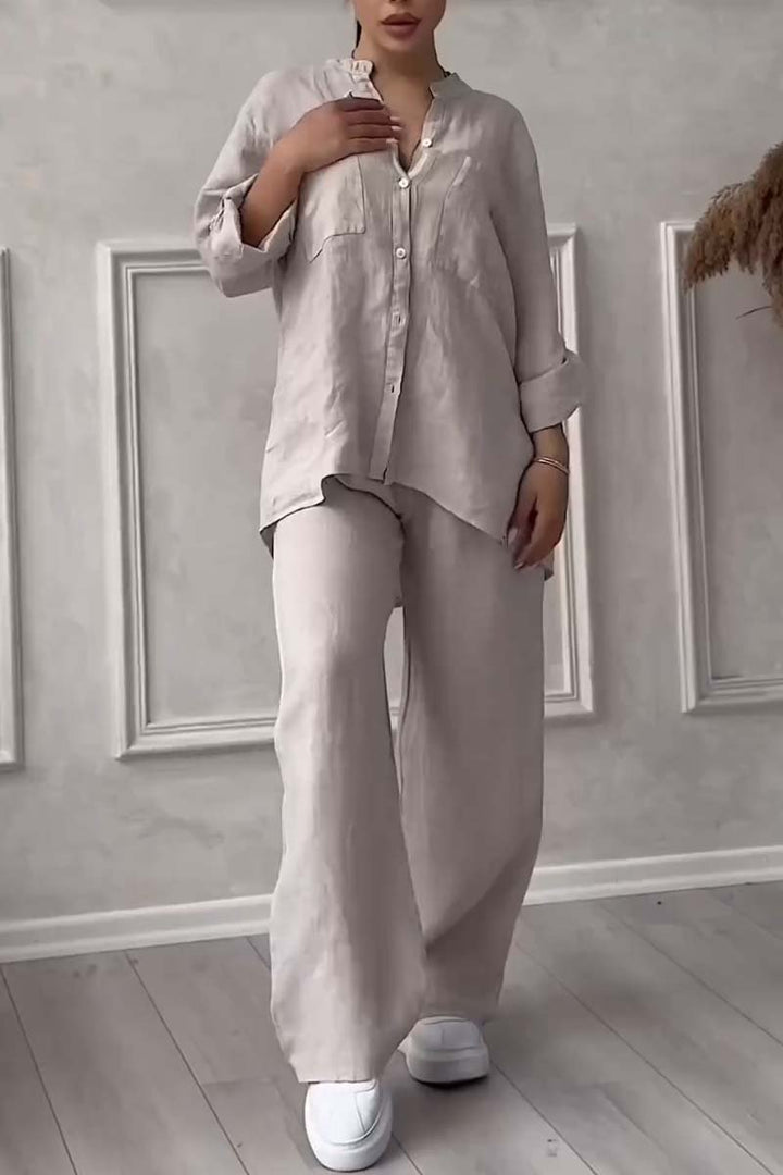 Arielle - Cotone e Lino Due Pezzi Set