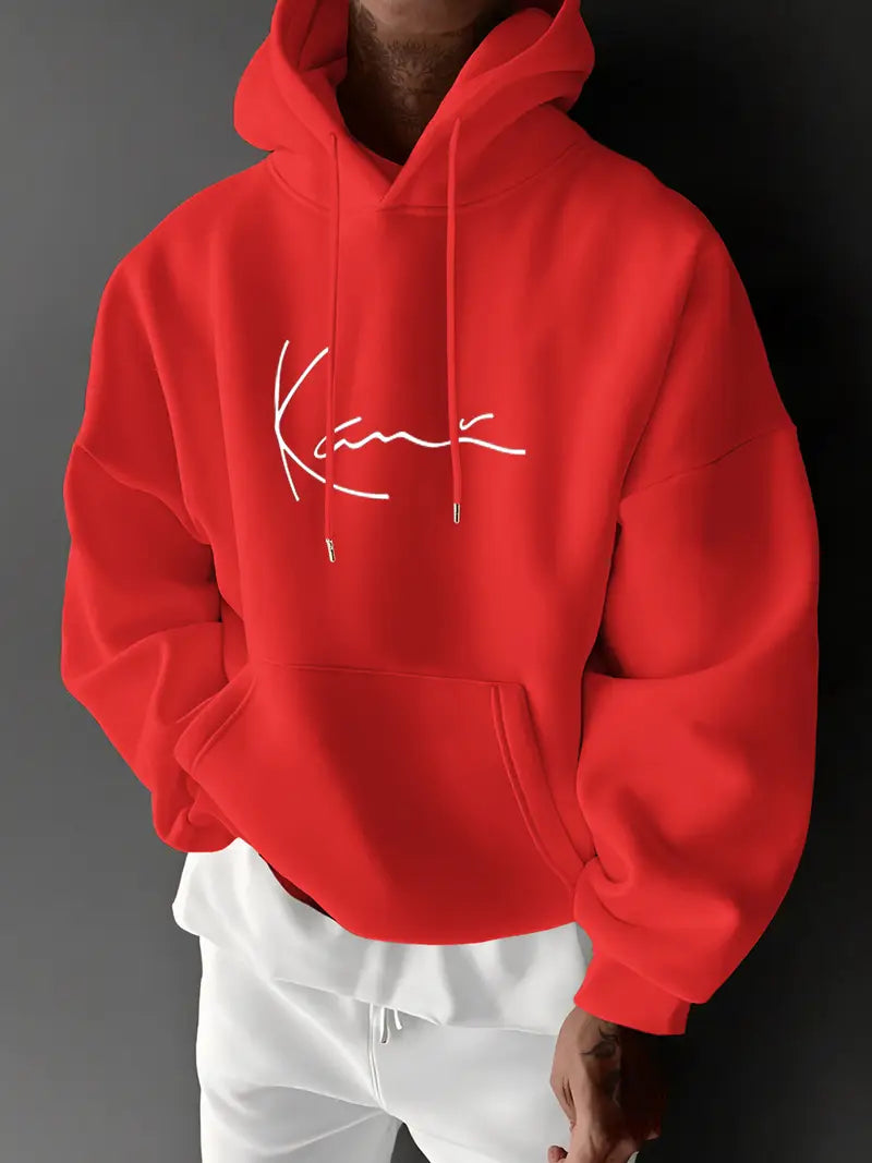 Jayasuriya - Comoda Felpa Con Cappuccio Con Stampa Esclusiva