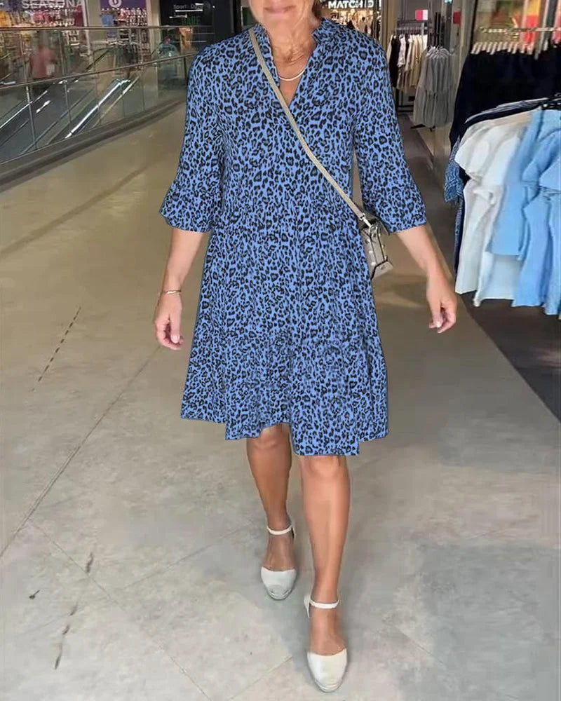 Siobhan - Abito Con Stampa Leopardata