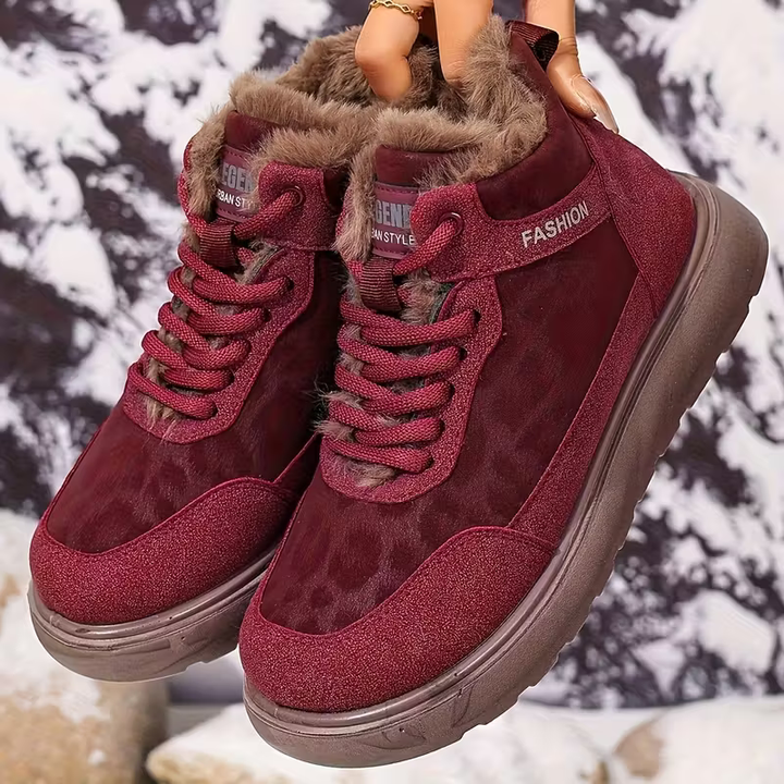 Elizia - Scarpa Stringate Alla Caviglia Con Suola Spessa