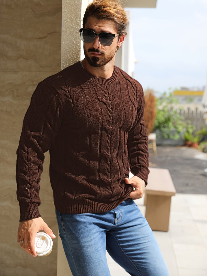Bavon - Maglione Casual a Righe