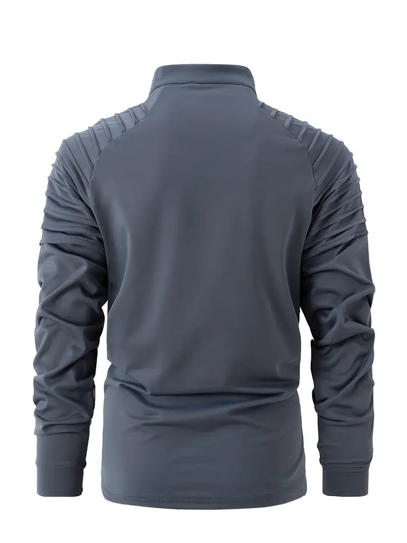 Linwood  - Polo a Maniche Lunghe Con Cerniera